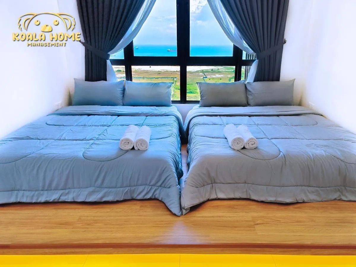 B3413A Bali I Seaview I Video Game I 2-6Pax I 5Minjonker Apartment Malacca