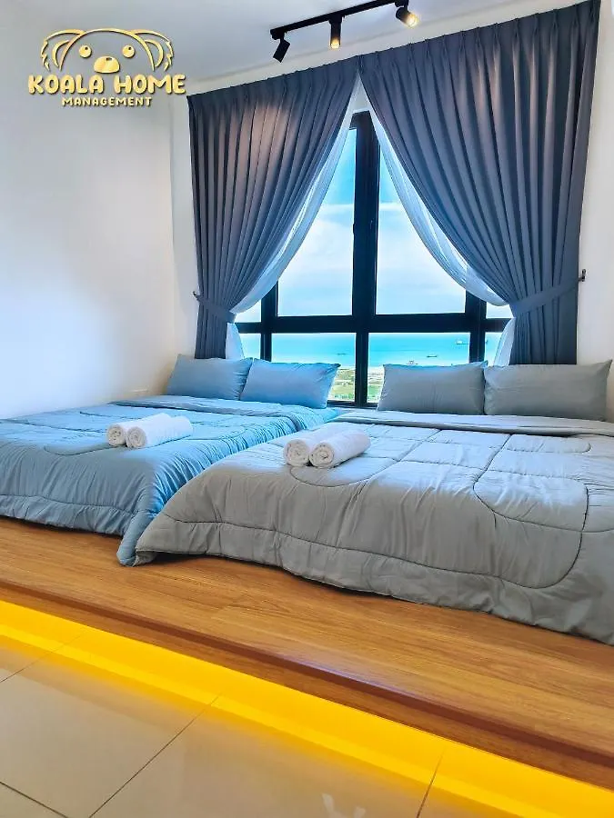 B3413A Bali I Seaview I Video Game I 2-6Pax I 5Minjonker Apartment Malacca