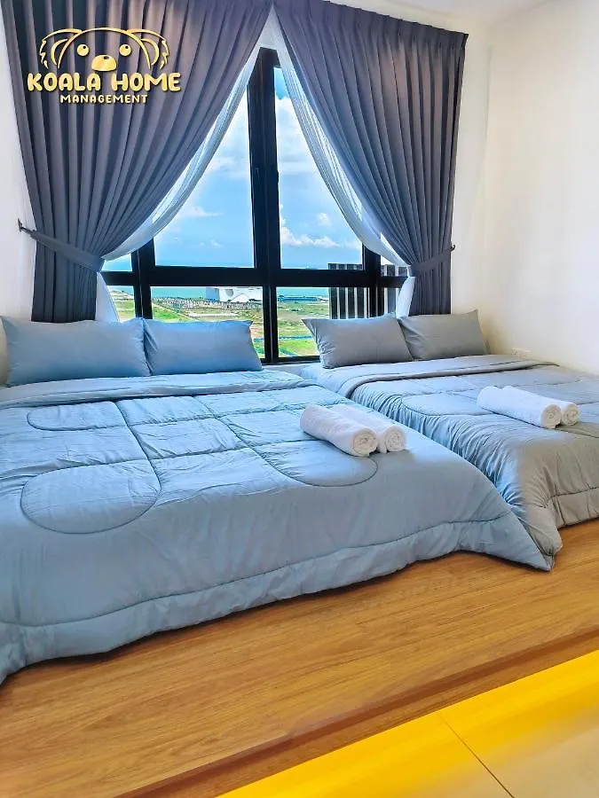 B3413A Bali I Seaview I Video Game I 2-6Pax I 5Minjonker Apartment Malacca